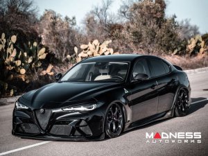 Alfa Romeo Giulia Quadrifoglio GTAm Conversion Kit by PariS'5 GaraGe - Complete Kit - FRP/ Carbon Fiber Combo